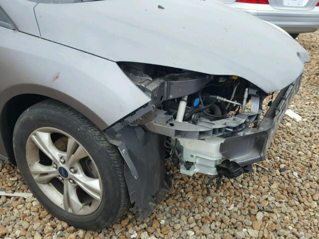 1FADP3F24EL177749 - 2014 FORD FOCUS SE GRAY photo 9