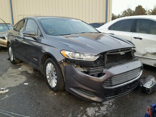 3FA6P0LU7DR312798 - 2013 FORD FUSION SE GRAY photo 1