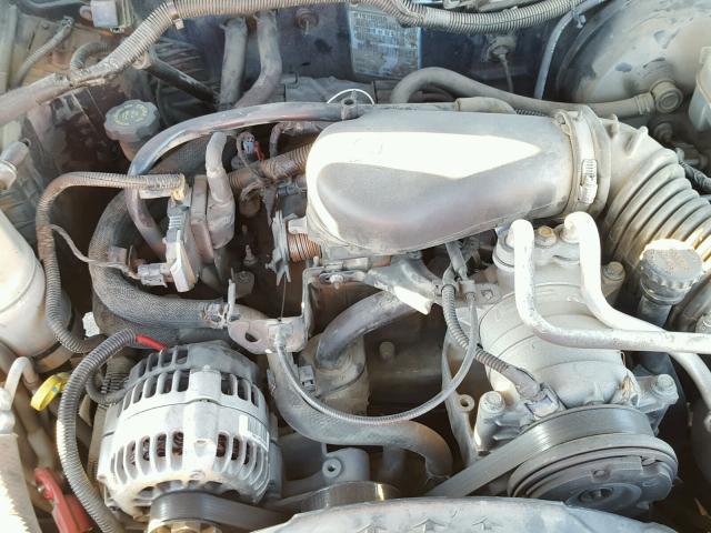 1GCCS14W828225914 - 2002 CHEVROLET S TRUCK S1 BLUE photo 7