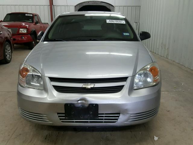 1G1AK15F577243153 - 2007 CHEVROLET COBALT LS SILVER photo 7