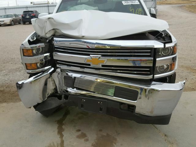 1GC1KVEG3GF220354 - 2016 CHEVROLET SILVERADO WHITE photo 7