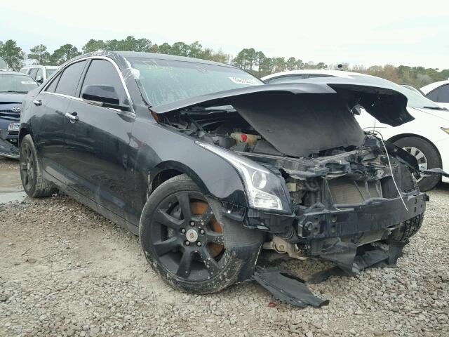 1G6AB5RXXD0171469 - 2013 CADILLAC ATS LUXURY BLACK photo 1