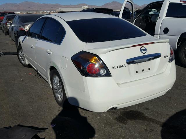 1N4AL2APXCN519184 - 2012 NISSAN ALTIMA BAS WHITE photo 3