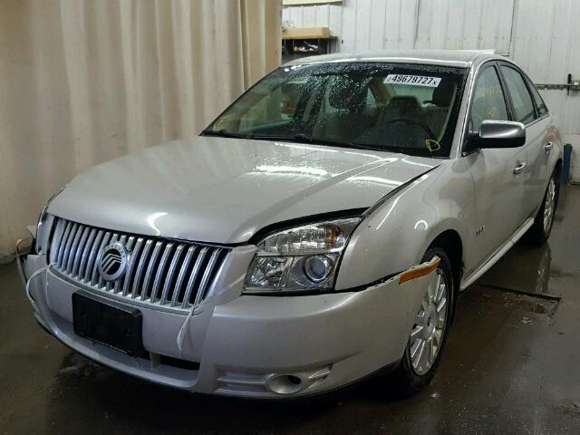 1MEHM40W88G607459 - 2008 MERCURY SABLE LUXU WHITE photo 2