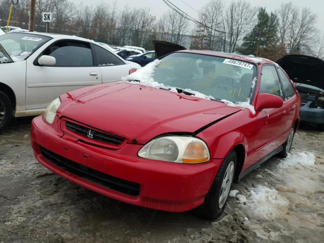 1HGEJ8247WL128648 - 1998 HONDA CIVIC EX RED photo 2