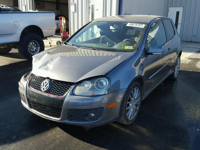 WVWFV71K76W091150 - 2006 VOLKSWAGEN NEW GTI GRAY photo 2