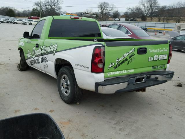 1GCEC14X84Z240067 - 2004 CHEVROLET SILVERADO GREEN photo 3