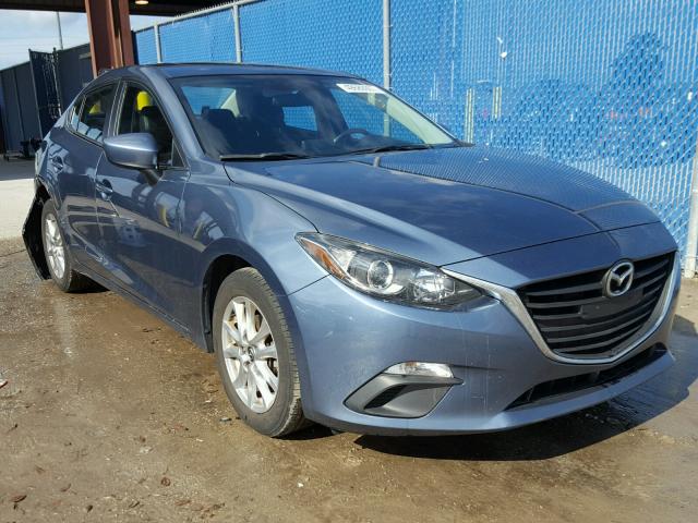 JM1BM1W73E1190465 - 2014 MAZDA 3 GRAND TO BLUE photo 1