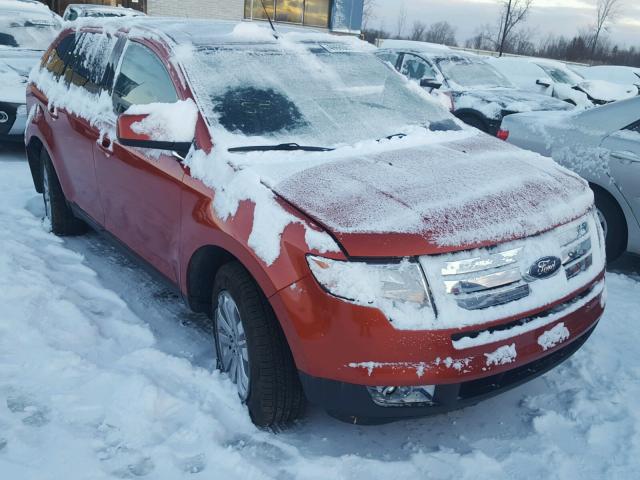 2FMDK49C78BB16916 - 2008 FORD EDGE LIMIT ORANGE photo 1