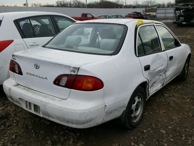 2T1BR12E8XC101431 - 1999 TOYOTA COROLLA VE WHITE photo 4