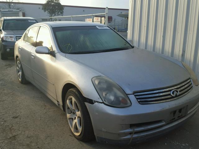 JNKCV51E93M018448 - 2003 INFINITI G35 SILVER photo 1