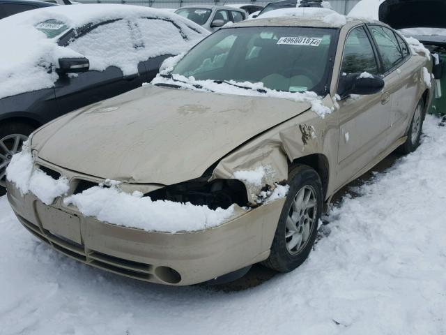 1G2NF52E64M689376 - 2004 PONTIAC GRAND AM S 棕色 照片 2