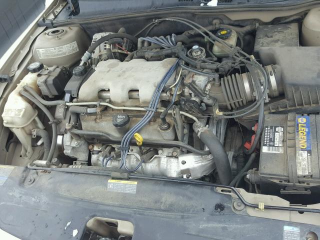 1G2NF52E64M689376 - 2004 PONTIAC GRAND AM S TAN photo 7