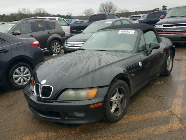 4USCH7336WLE10018 - 1998 BMW Z3 1.9 BLACK photo 2