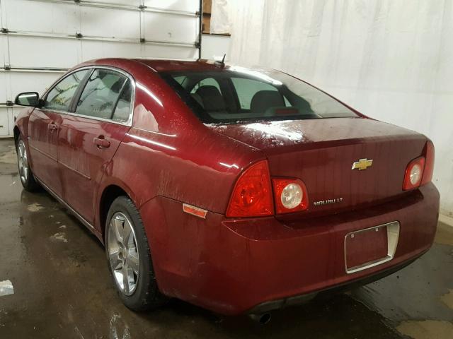 1G1ZC5E14BF331749 - 2011 CHEVROLET MALIBU 1LT BURGUNDY photo 3