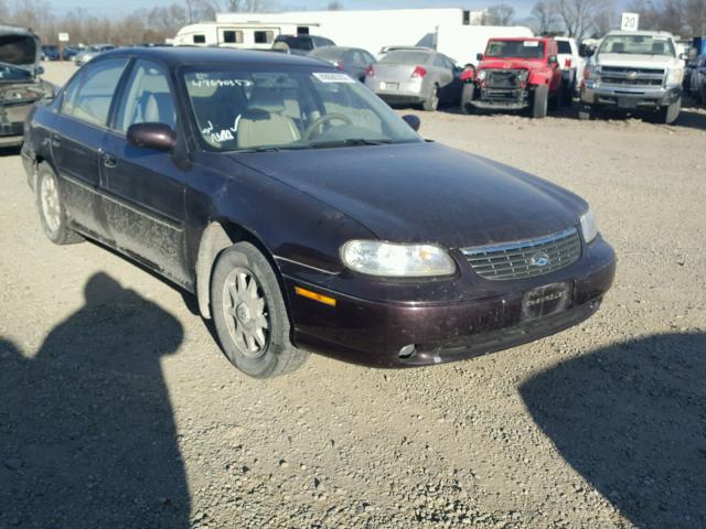 1G1NE52M2W6139906 - 1998 CHEVROLET MALIBU LS მუქწითელი ფოტო 1