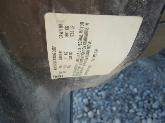 1G1NE52M2W6139906 - 1998 CHEVROLET MALIBU LS მუქწითელი ფოტო 10