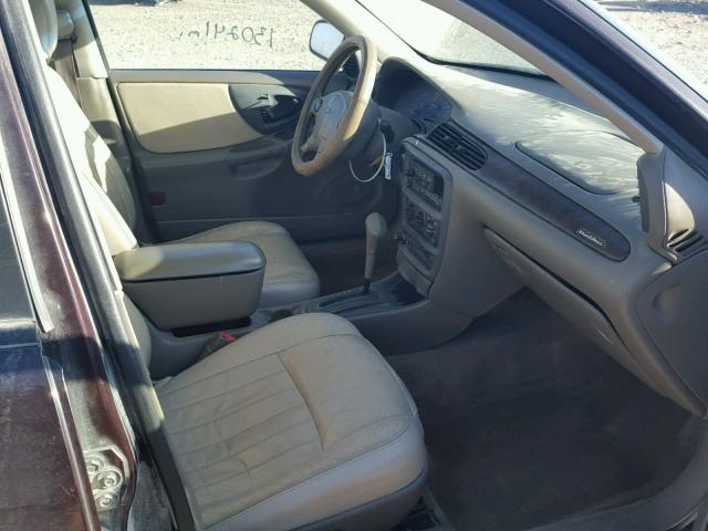 1G1NE52M2W6139906 - 1998 CHEVROLET MALIBU LS მუქწითელი ფოტო 5