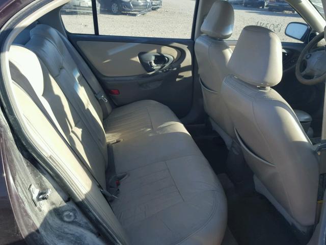 1G1NE52M2W6139906 - 1998 CHEVROLET MALIBU LS მუქწითელი ფოტო 6