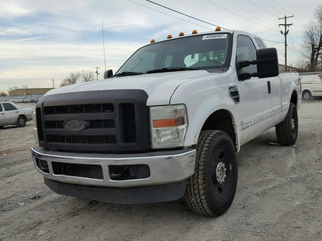 1FTSX21538ED47704 - 2008 FORD F250 SUPER WHITE photo 2