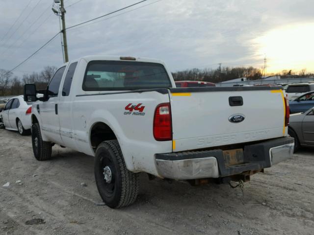 1FTSX21538ED47704 - 2008 FORD F250 SUPER WHITE photo 3