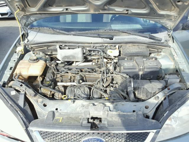 1FAFP34N26W181899 - 2006 FORD FOCUS ZX4 GREEN photo 7