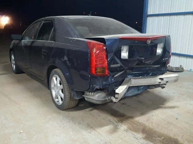 1G6DP567850128625 - 2005 CADILLAC CTS HI FEA BLUE photo 3