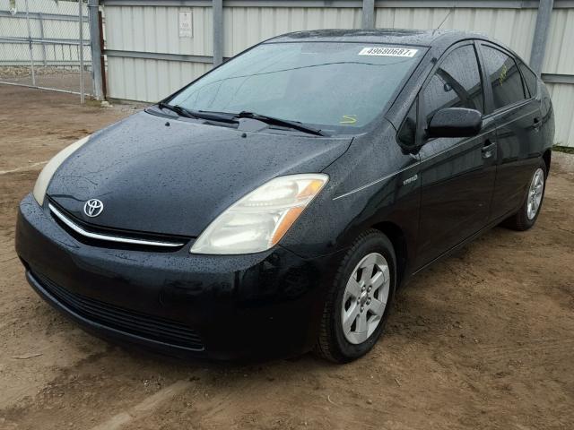 JTDKB20U387759777 - 2008 TOYOTA PRIUS BLACK photo 2