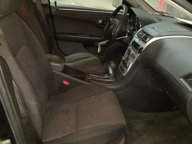 1G1ZH57B78F190885 - 2008 CHEVROLET MALIBU 1LT BLACK photo 5