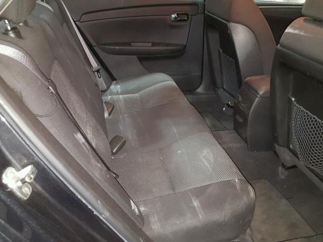 1G1ZH57B78F190885 - 2008 CHEVROLET MALIBU 1LT BLACK photo 6