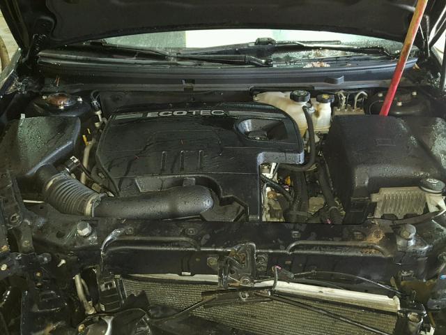 1G1ZH57B78F190885 - 2008 CHEVROLET MALIBU 1LT BLACK photo 7