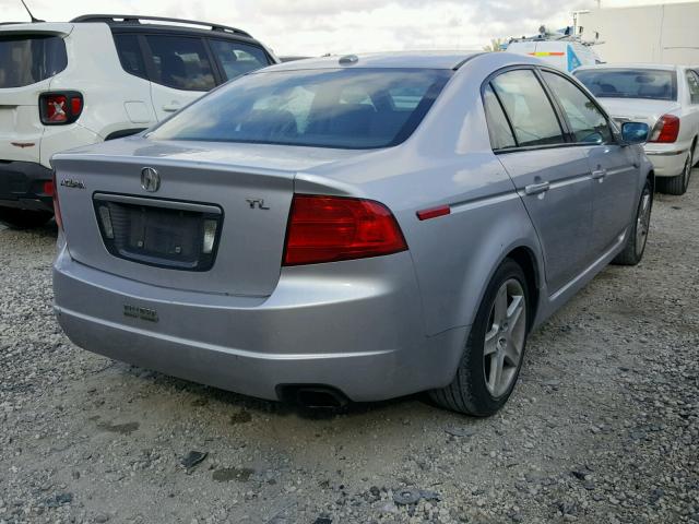 19UUA66265A036241 - 2005 ACURA TL BLUE photo 4