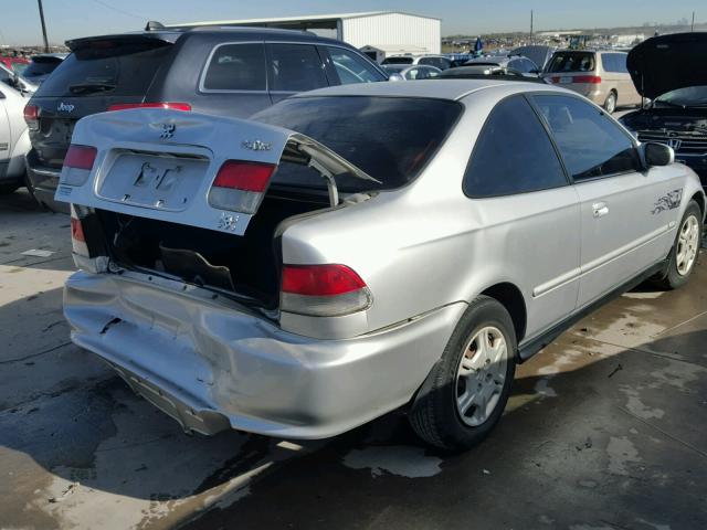 1HGEJ8146YL000826 - 2000 HONDA CIVIC EX SILVER photo 4