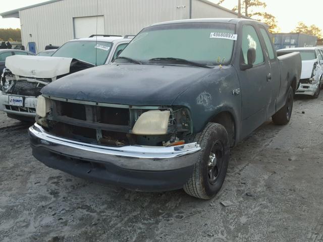 1FTZX1722XNB35509 - 1999 FORD F150 GREEN photo 2