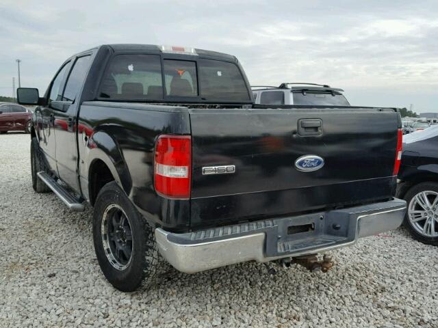 1FTRW12W34KD39469 - 2004 FORD F150 SUPER BLACK photo 3