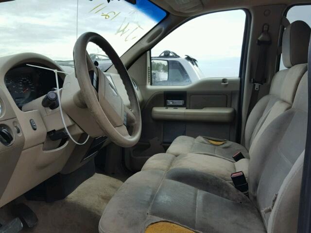 1FTRW12W34KD39469 - 2004 FORD F150 SUPER BLACK photo 9