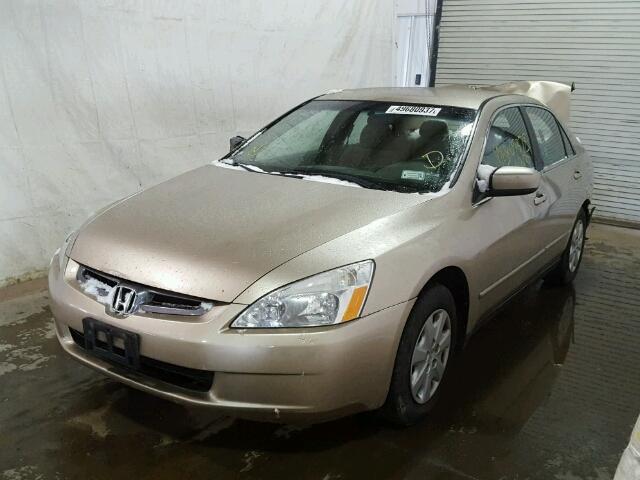 1HGCM56384A031630 - 2004 HONDA ACCORD LX GOLD photo 2