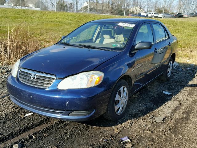 1NXBR32E67Z797829 - 2007 TOYOTA COROLLA CE BLUE photo 2