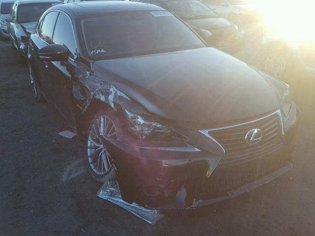 JTHBF1D28F5072731 - 2015 LEXUS IS 250 BLACK photo 1