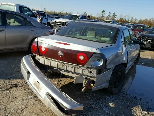 2G1WF52E9Y9242889 - 2000 CHEVROLET IMPALA SILVER photo 4