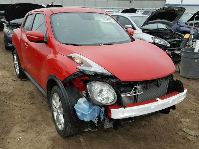 JN8AF5MV3FT565456 - 2015 NISSAN JUKE S RED photo 1