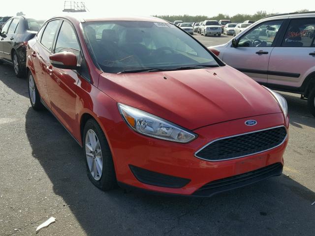 1FADP3F27FL202693 - 2015 FORD FOCUS SE RED photo 1