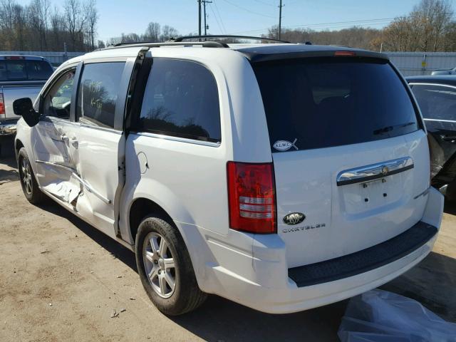 2A4RR5D19AR249198 - 2010 CHRYSLER TOWN & COU WHITE photo 3