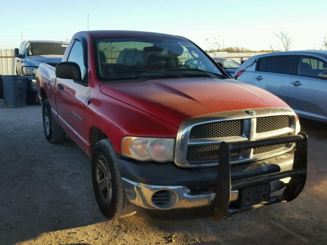 1D7HA16K23J516265 - 2003 DODGE RAM 1500 S RED photo 1