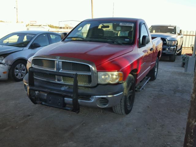 1D7HA16K23J516265 - 2003 DODGE RAM 1500 S RED photo 2