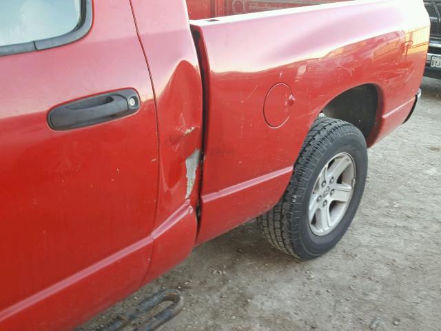 1D7HA16K23J516265 - 2003 DODGE RAM 1500 S RED photo 9