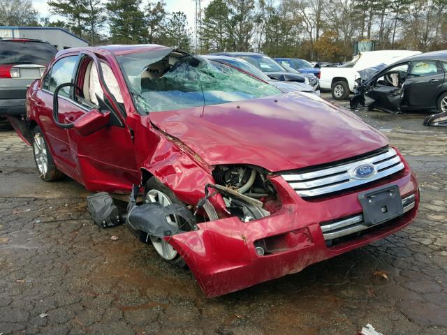 3FAHP08138R242214 - 2008 FORD FUSION SEL MAROON photo 1