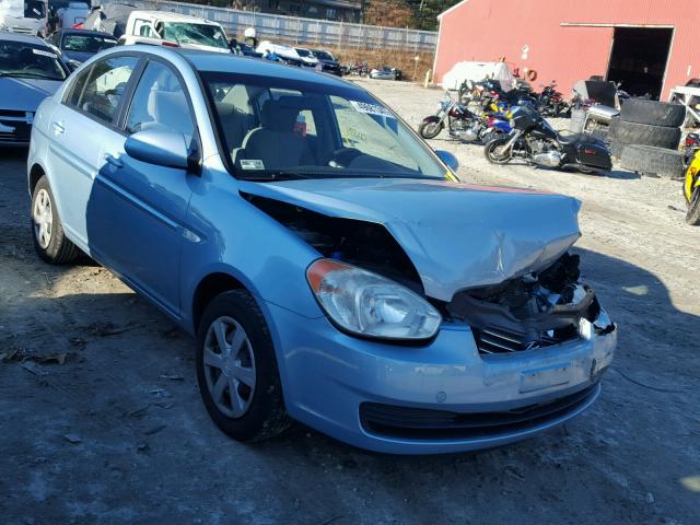 KMHCN46C97U132731 - 2007 HYUNDAI ACCENT GLS BLUE photo 1