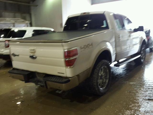 1FTFW1EF7CKD53338 - 2012 FORD F150 SUPER WHITE photo 4