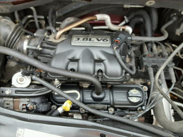 2A8HR54P58R801515 - 2008 CHRYSLER TOWN & COU Bordo foto 7